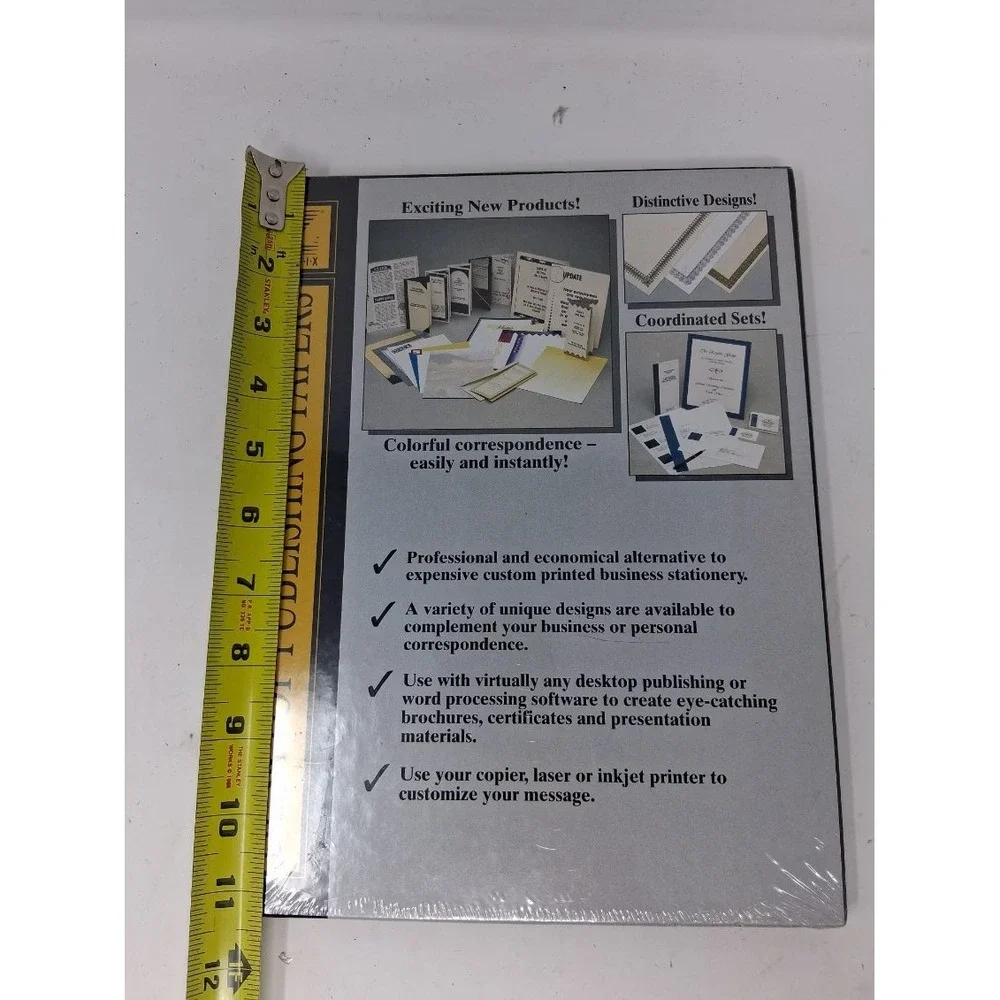 Z-International Z-Grafix Desktop Publishing Paper Charade Border 70 Sheets. S